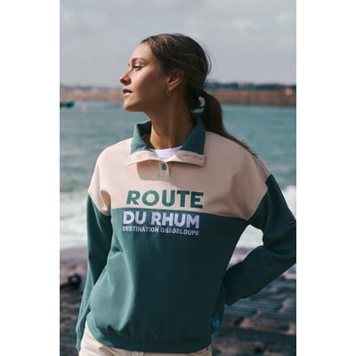 Sweat col camionneur - coton ARMOR-LUX