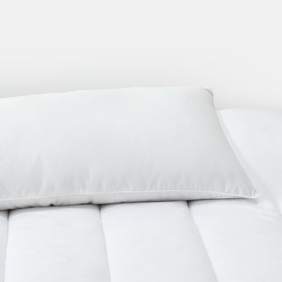 Traversin, ferme, plat et rectangulaire, enveloppe en coton LA REDOUTE INTERIEURS