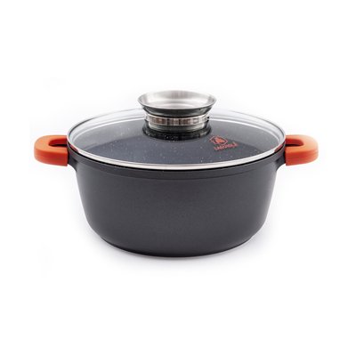 Faitout noir 24cm revêtement céramique - "robucook" LAGUIOLE CUISSON