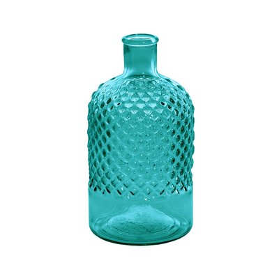 Vase en verre recyclé h 22 cm DIAMOND SENSEI MAISON