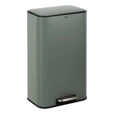 Poubelle rectangulaire à pédale en acier DELTA 5FIVE SIMPLY SMART