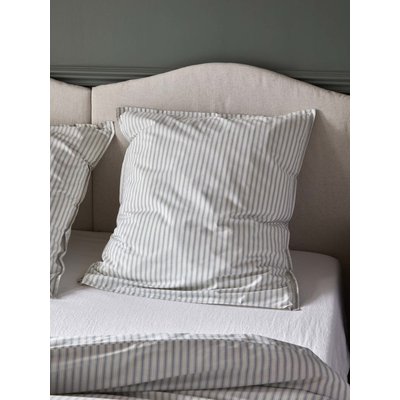 Taie d'oreiller percale de coton "COUTIL" CYRILLUS