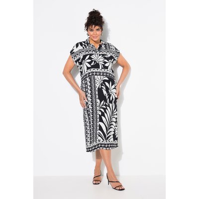 Robe midi oversize, col chemise ULLA POPKEN