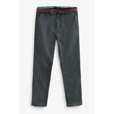 Pantalon Chino  Coupe  Droite Avec Ceinture NEXT