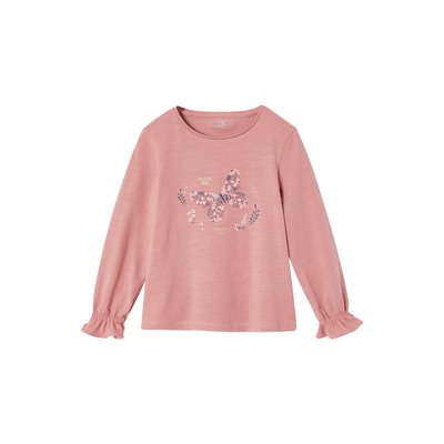 T-shirt romantique motifs brillants VERTBAUDET