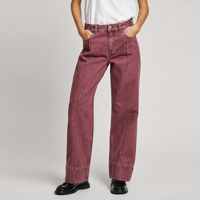 Jean Coupe Large, Taille Haute - Berry PEPE JEANS