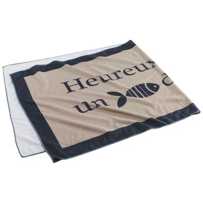 Serviette de plage Fish DOUCEUR D'INTÉRIEUR