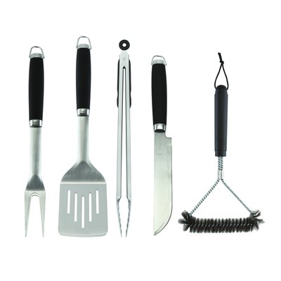 Ensemble d'accessoires de cuisson pour barbecue en inox NATERIAL