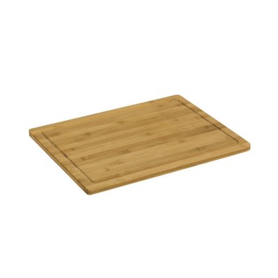 Planche à Découper Rectangulaire avec Rainure en Bambou - 45x35cm WADIGA