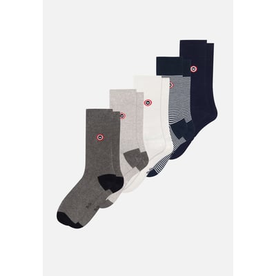 Lot de 5 chaussettes mi-hautes en coton Robuste LE SLIP FRANCAIS