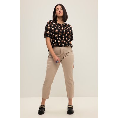 Pantalon cigarette grande taille 2025