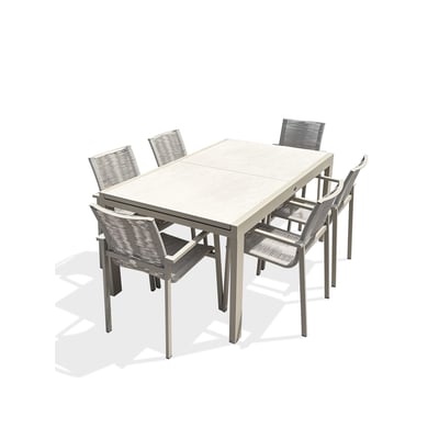 Ensemble repas de jardin 6 places KALIBO DCB GARDEN