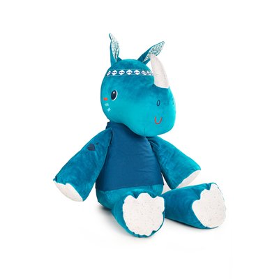 Peluche géante Marius le rhinocéros LILLIPUTIENS