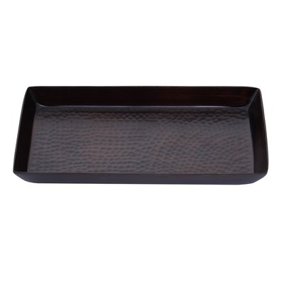 23cm Hammered Effect Tray SO'HOME