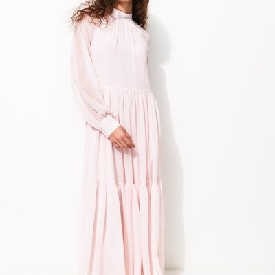 Robe longue volantée PROMOD