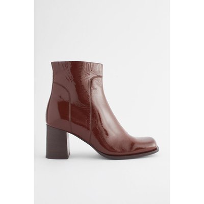 Bottines à talon avec bout carré NEXT
