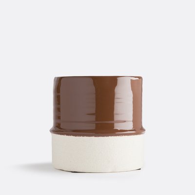 Cache-pot en céramique émaillée Ø15 cm, Malino LA REDOUTE INTERIEURS