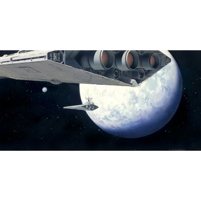 Papier peint Komar - Star Wars Classic RMQ Stardestroyer - 500 x 250 cm HEXOA