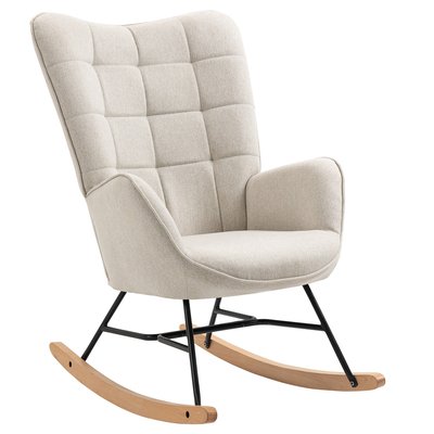 Fauteuil à bascule rocking chair scandinave,FUNKEL MEUBLES COSY