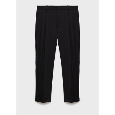 Pantalon regular-fit pinces MANGO MAN