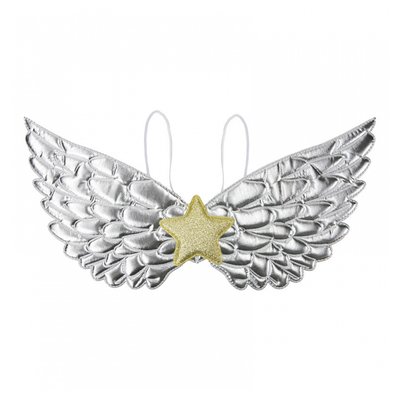 Ailes fantastiques argentees PARTY PRO