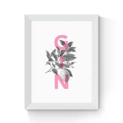 Gin and Tonic by Rocket Jack EAST END PRINTS