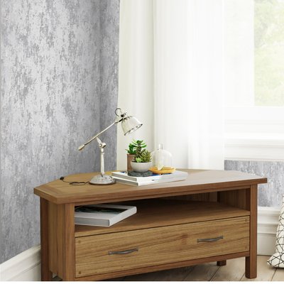 Papier peint effet mur patiné glacé Whinfell LAURA ASHLEY