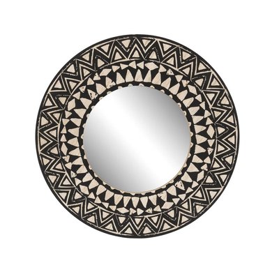 Miroir rond ETHNIQUE CEANOTHE