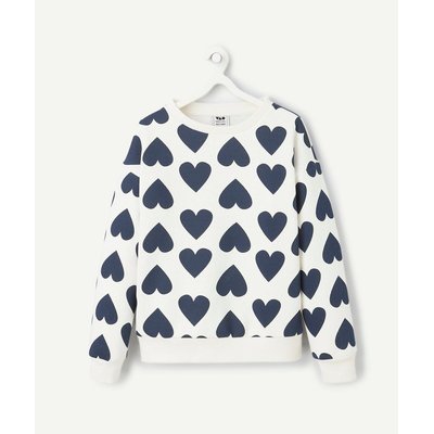 Sudadera de felpa con corazones TAPE A L'OEIL