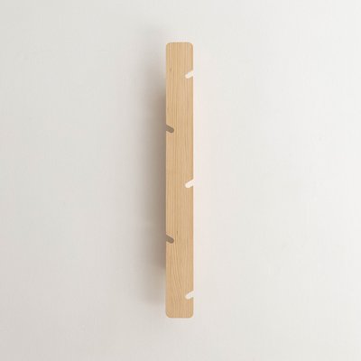 Porte-manteau mural en pin massif non verni SAONA NAAN FURNITURE