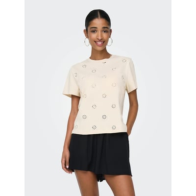 Tee shirt col rond manches courtes JDY