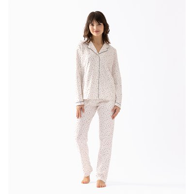 Pyjama boutonné en coton HOLLY 606 LE CHAT