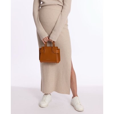 Jupe de maternité Monica beige CACHE COEUR