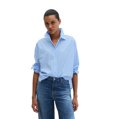 Chemisier regular en coton chambray MARC O'POLO