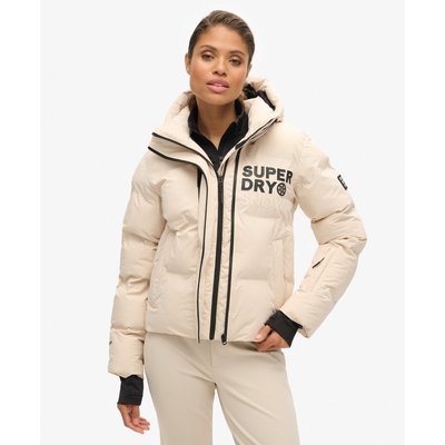 Doudoune de ski droite à capuche SUPERDRY