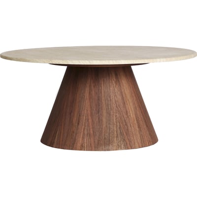 Table basse ronde marbre collection S.DUNE RECOLLECTION