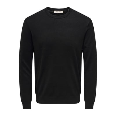 Pull léger col rond droit ONLY & SONS