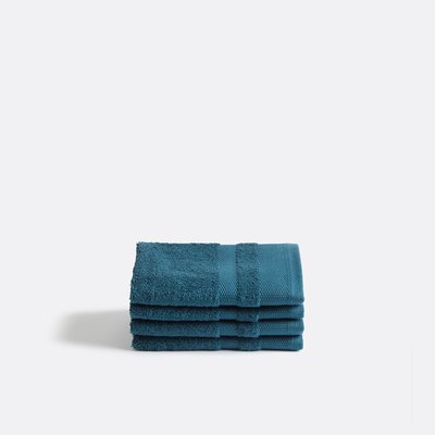 Set of 4 Kheops 100% Combed Cotton Guest Towels LA REDOUTE INTERIEURS