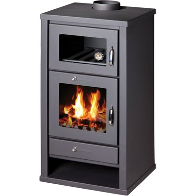 Poêle à bois DELUXE F 11.3kW avec four VICTORIA