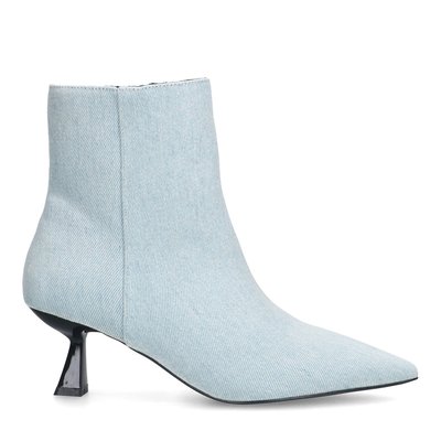 Bottines denim avec talon entonnoir SACHA