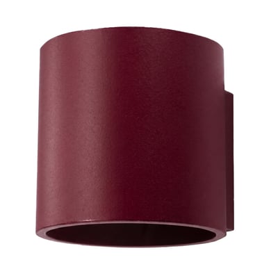 Applique murale Aluminium Bourgogne G9 1 Orbis EDEN