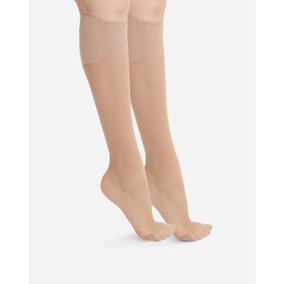 Lot de 2 Paires de Mi-Bas Transparent  - 20D Absolu Flex DIM
