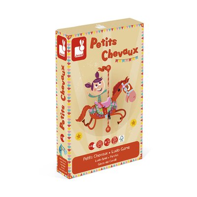 Jeu De Petits Chevaux Carrousel JANOD