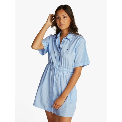 Vestido camisero corto evasé TOMMY JEANS