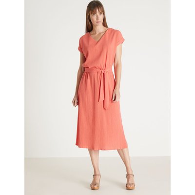 Robe en crepon de coton hot sale