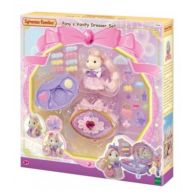 La coiffeuse de la fille poney - 5704 SYLVANIAN FAMILIES