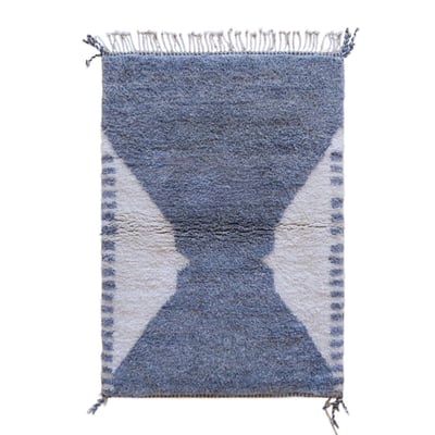 Tapis berbère prestige épaisseur et élégance 114 x 164 cm AFK LIVING