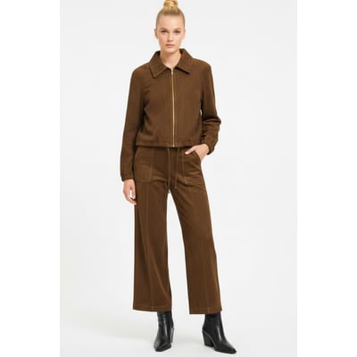 Blouson en faux daim GEORGIA DERHY