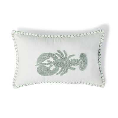 Housse de coussin toile de coton LOBSTER FEBRONIE