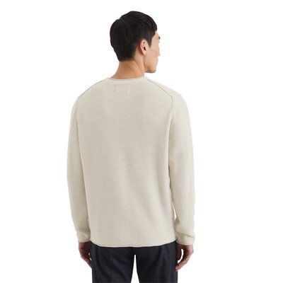 Pull-over regular en mélange de coton et de lin bio MARC O'POLO